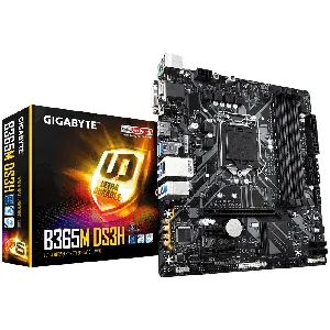 Tarjeta Madre Gigabyte B365M DS3H, LGA1151-V2, USB3.1, Gaming LAN, PCIe Gen3 x4 M.2, Micro ATX  - B365MDS3H