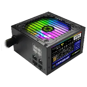 FUENTE PODER GAMEMAX Semi-Modular Bronze VP-500 RGB 80 PLUS 500W  - VP-500-RGB-M