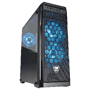 Gabinete Cougar MX330-G AIR Slim-Torre, Vidrio templado, Sin fuente, ATX - 385NC10.0021 DDN22