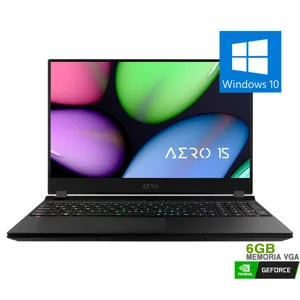 Notebook AERO15KB-7US2130SH i7-10750H  16GB  512GB SSD RTX 2060M.2 15.6" IPS  W10H pn AERO15KB-7US2130SH