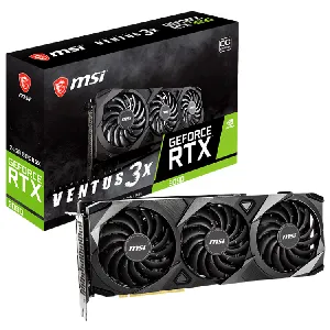 Tarjeta de Video MSI NVIDIA GeForce RTX 3090 VENTUS 3X 24G OC 24GB GDDR6X PCI Express 4.0 HDCP Ready SLI - GeForceRTX3090VENTUS3X24GOC