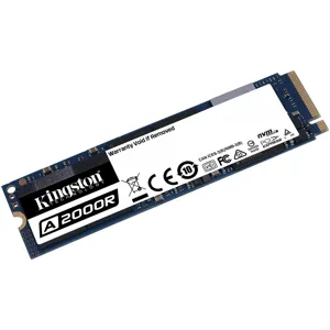 SSD 250GB Kingston A2000, M.2 2280, NVMe™ PCIe, Lectura 2.000MB/s, Escritura 1.100MB/seg  - SA2000M8/250G