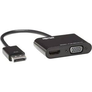 Adaptador DisplayPort a VGA/HDMI 4K x 2K 24/30Hz - P136-06N-HV-V2