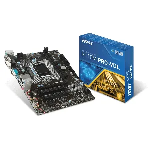Placa Madre MSI H110M PRO-VDL LGA1151 - DDR4 2133MHz - Micro ATX - H110M PRO-VDL
