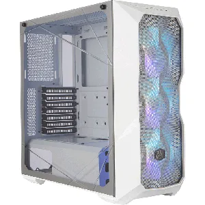 Gabinete Cooler Master MasterBox TD500 Mesh Mid-Tower, ATX, Micro-ATX, Mini-ITX, Blanco - MCB-D500D-WGNN-S01