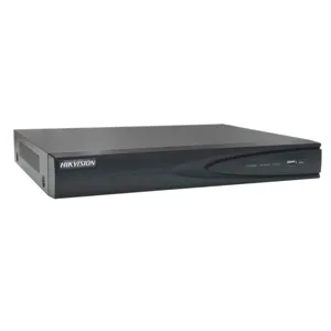 Grabadora de video NVR 4 Canales POE 40Mbps H265 H264 con capacidad para 1 disco hasta 6TB -  DS-7604NI-K1/4P