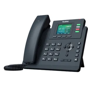 Teléfono SIP de 4 líneas , pantalla color , 2 puertos  red Gigabit , POE, conferencia 5 vías - SIP-T33G