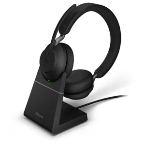 Audifono Jabra Evolve2 65 MS, Estéreo, Bluetooth 5.0, USB, Micrófono plegable, Color negro - 26599-999-999
