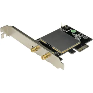 Tarjeta de red AC600 Wireless-AC Network Adapter - 802.11ac PCI Express - Dual Band 2.4GHz (150Mbps) and 5GHz (433Mbps) PCIe Wireless - Compliant with 802.11 ac/a/b/g/n networks PEX433WAC11
