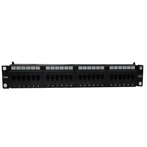 Patch Panel Cat 6, 24 puertos, fluke tested / UL-NTW30624 - 0210089