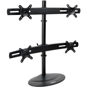 Soporte Monitor escritorio  Apoyo Cuadruple Monitor 10" a 26" Negro - DDR1026MQ
