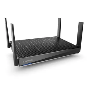 Router Linksys AX6000 Smart Mesh Wi-Fi 6 para redes domésticas de malla, router de malla Gigabit inalámbrico MU-MIMO Dual-Band AX, velocidades rápidas de hasta 6.0 Gbps, cobertura de hasta 3.000 pies cuadrados, hasta 40 dispositivos - MR9600