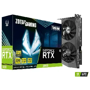 Tarjeta de video Zotac GeForce RTX 3060 Twin Edge, 12GB GDDR6, 192-Bits, DisplayPort, HDMI 2.1  - ZT-A30600E-10M