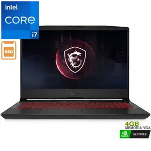 Notebook MSI Pulse GL66 11UDK, i7 i7-11800H, Ram 16GB DDR4, SSD 512GB, RTX 3050Ti, Led 15.6" Full HD 100% sRGB, W10H  -  PULSEGL6611UDK