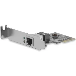 Tarjeta de Red PCI Express 1 Puerto Gigabit Ethernet RJ45 - Adaptador NIC PCI-e - Perfil Bajo 10/100/1000Base-T