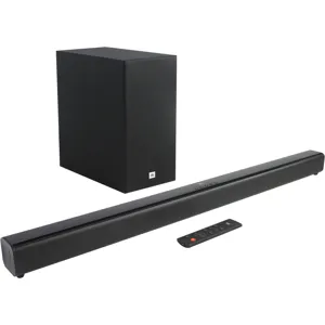 Barra de Sonido JBL Soundbar con Subwoofer Inalambrico 2.1 SB160 - JBLSB160BLKEP