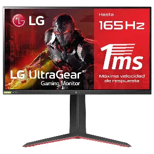 Monitor Gamer LG UltraGear Panel IPS: 2560x1440px, 16:9, 400 cd/m2, 1000:1, 165Hz, 1ms, DP x1, HDMI x2, USB-A x3; G-Sync Compatible, FreeSync™ Premium - 27GP850-B