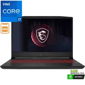 Notebook Gamer Pulse GL66  i7-11800H 16GB 512GB M.2 GeForce RTX 3060 6GB 15,6" 144Hz Win10 pn Pulse GL66 11UEK-230CL