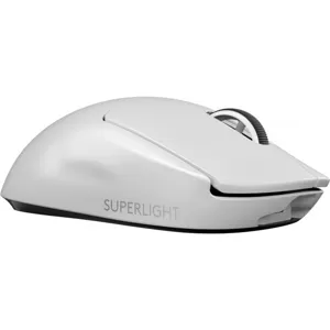 Mouse Logitech G Pro X Superlight Wireless Lightspeed, Sensor Hero 25000DPI 1000Hz blanco -  910-005941 DDN22