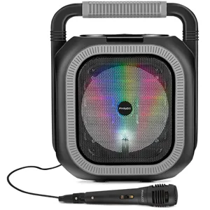 Parlante Karaoke de 6,5” Philco · Potencia 2.000W P.M.P.O Pantalla Led RGB - 32PLC765GR