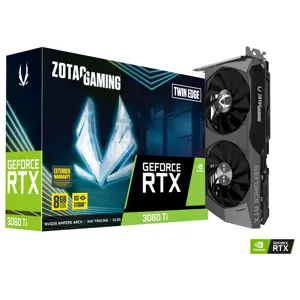 Tarjeta de video Zotac GeForce RTX 3060Ti Twin Edge LHR, 8GB, GDDR6, 256-Bits, HDMI - ZT-A30610E-10MLHR DDN22