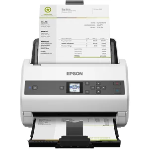 Epson Escaner DS870 de documentos 65 PPM Duplex ADF 100 Hojas Ciclo Trabajo 7.000 Copias al dia - B11B250201