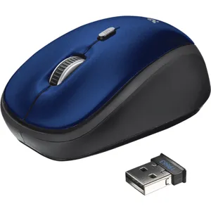 Mouse Inalambrico Yvi Trust Azul - 19663