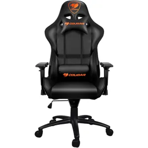 Silla Gamer Cougar Armor, Hasta 120kg, Reclinación 180º, Black - 3MARBNXB.0001 B0422 DDN22