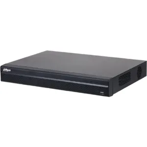 NVR de 16 Canales 8 MP 4K IP Rendimiento de 160 Mbps/ Smart H.265+/ 2 Bahias de Discos Duros/ 4&2 E&S de Alarmas/ HDMI&VGA/ Soporta Camaras WizSense/ - DHI-NVR4216-4KS2-L