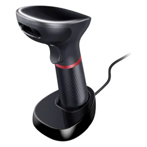 Lector de código de barras inalámbrico 2D Barpos 9610 Lector imager 1D/2D Bluetooth (conecta a Celular)/Cuna Vertical USB - BARPOS 9610