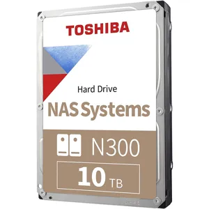 Disco Toshiba N300 NAS 10TB 3.5" SATA 6Gb/s - 7200 rpm 256 MB - HDWG11AXZSTA