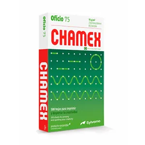 Papel Fotografías Oficio Chamex Resma 500 hojas 75Gr - CHAMEX75OFICIO