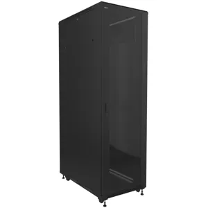 Gabinete Rack de Servidores Nexxt de 42U para montaje en piso, 800mm. Color Negro.-  NPC-T42U68B