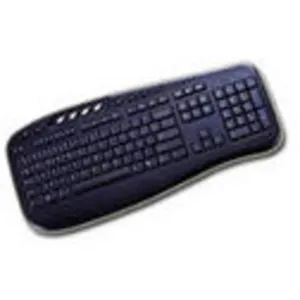 TECLADO black/silver PS2 Español 10 hotkeys CHICONY