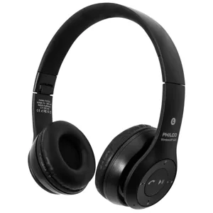Audífono Inalámbrico Philco 623, On-Ear, Bluetooth, Negro - 27PLC623BK
