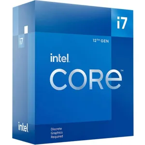 CPU Intel Core i7-12700KF, 12º Gen 3.6GHz (Hasta 5GHz), Socket LGA1700, sin Gráficas - BX8071512700KF