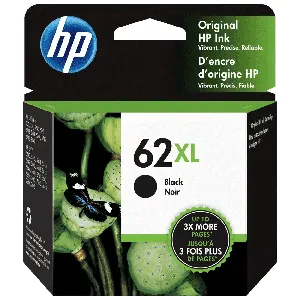 TINTA HP 62XL BLACK INK CARTRIDGE