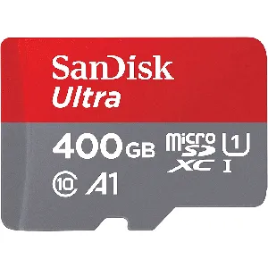Memoria MicroSD 400GB Con Adaptador class 10 120MB/90MB 667X - SDSQUA4-400G-GN6MA