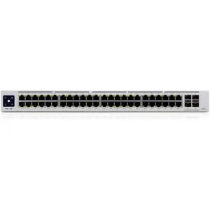 Swich Ubiquiti UniFi Switch USW-PRO-48-POE Gen2, Switch PoE 48 puertos Gigabit Ethernet y 4 slots SFP+ - USW-PRO-48-POE