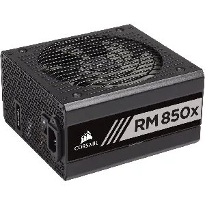 Fuente de Poder Corsair RM850x, 850W, Certificación 80+ Plus Gold, Full Modular, Negro - CP-9020180-WW