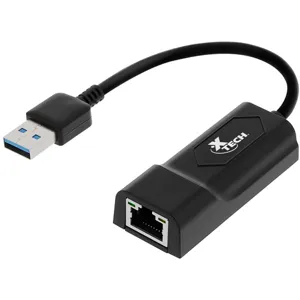 Adaptador de USB 3.0 a RJ45 negro Xtech - XTC-373