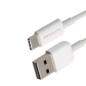 Cable de carga USB tipo C carga rápida de 5amp, color blanco , 1 mt / BL-CH600PD5 - 0300421