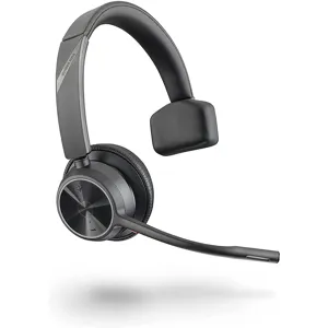 Audífonos tipo Diadema con Micrófono Poly Voyager 4310 UC 218470-02, Bluetooth, 350 mAh, Negro - 218470-02
