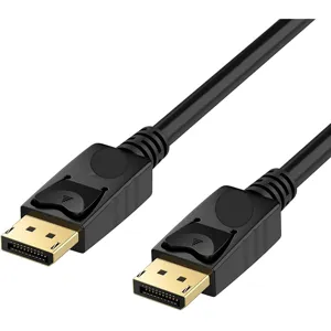 Cable Display port macho - macho version 1.4 , 8K 60Hz, color negro / mod. UL- PROPD8K - 0150176
