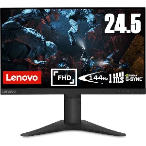 Monitor Lenovo 24.5" HDMI G25-10 Full HD (1080p) 144 Hz 1 ms HDMI, DisplayPort altavoces - 65FEGCC2US