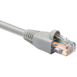 Cable de Red Cat6 Patch Cord Gris 30cms -  PCGPCC6CM01GR