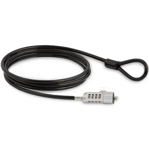Candado para Notebook Cable de 1.8 metros Candado con Combinación de 4 Dígitos - LTLOCK