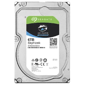6TB Disco Duro HDD Videovigilancia Seagate SkyHawk 3.5'', SATA III, 6Gbit/s, 256MB Caché  - ST6000VX001