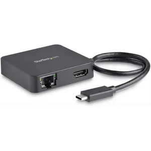 Adaptador Multipuertos USB Tipo C  con Red Gigabit HDMI 4K y Puerto USB-A - DKT30CHD
