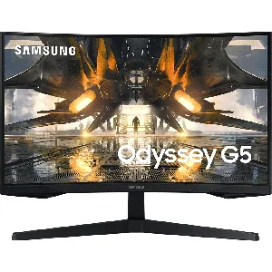 Monitor Gamer Odyssey G5 27" QHD 165Hz 1ms - LS27AG550ELXZS
